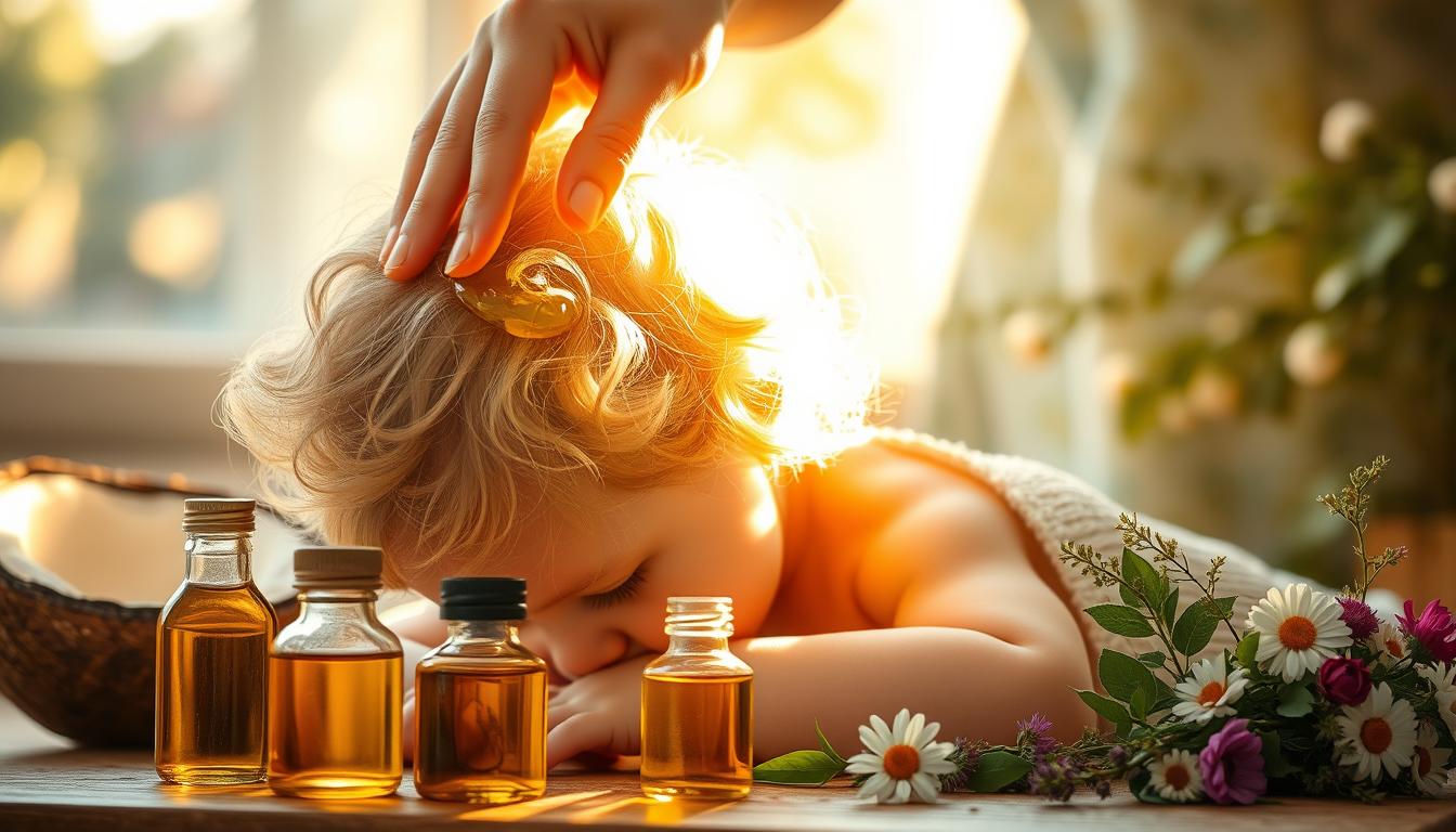 بهترین روغن برای پرپشت شدن مو نوزاد